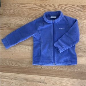 Columbia purple fleece size 2T